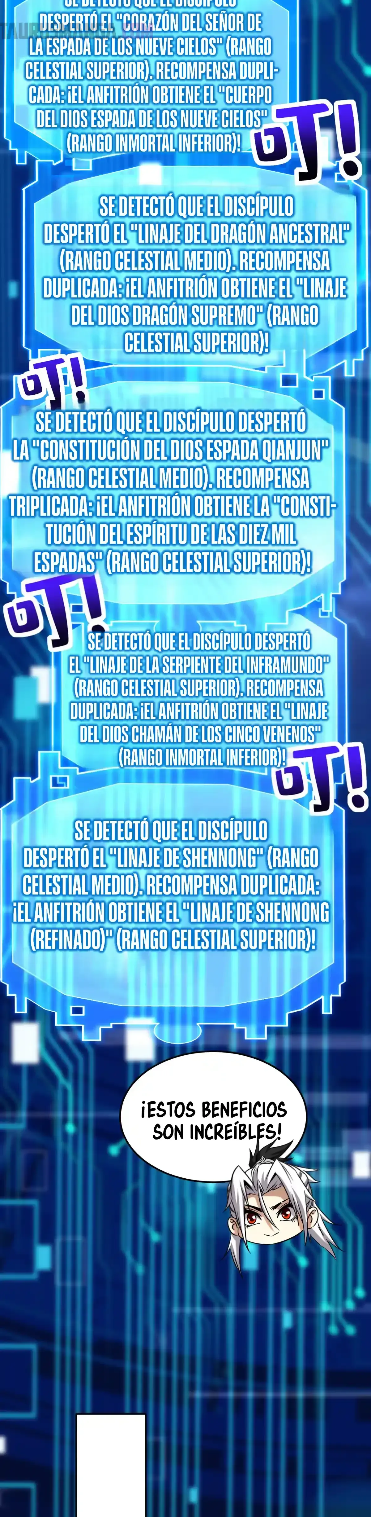 Mientras mis discípulas se matan, yo me relajo! > Capitulo 140 > Page 141